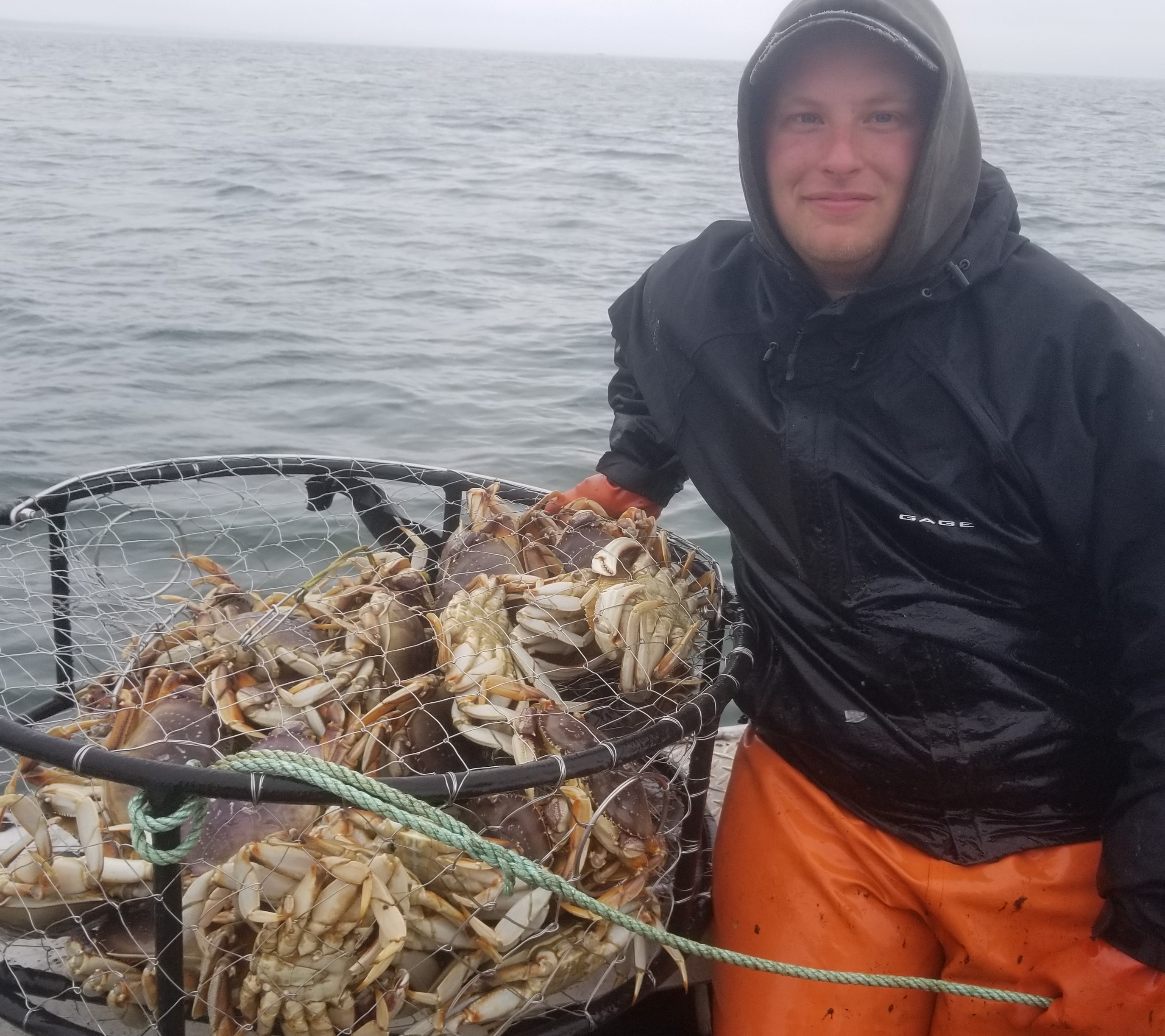 Oregon Coast crab fishing charter