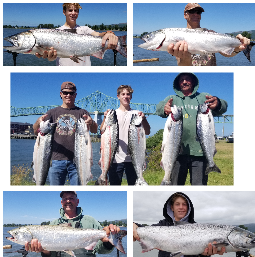 Oregon coast salmon fishing guide