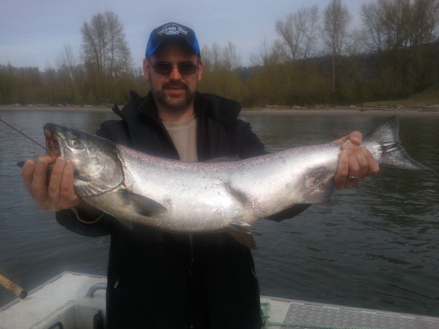 King salmon fishing