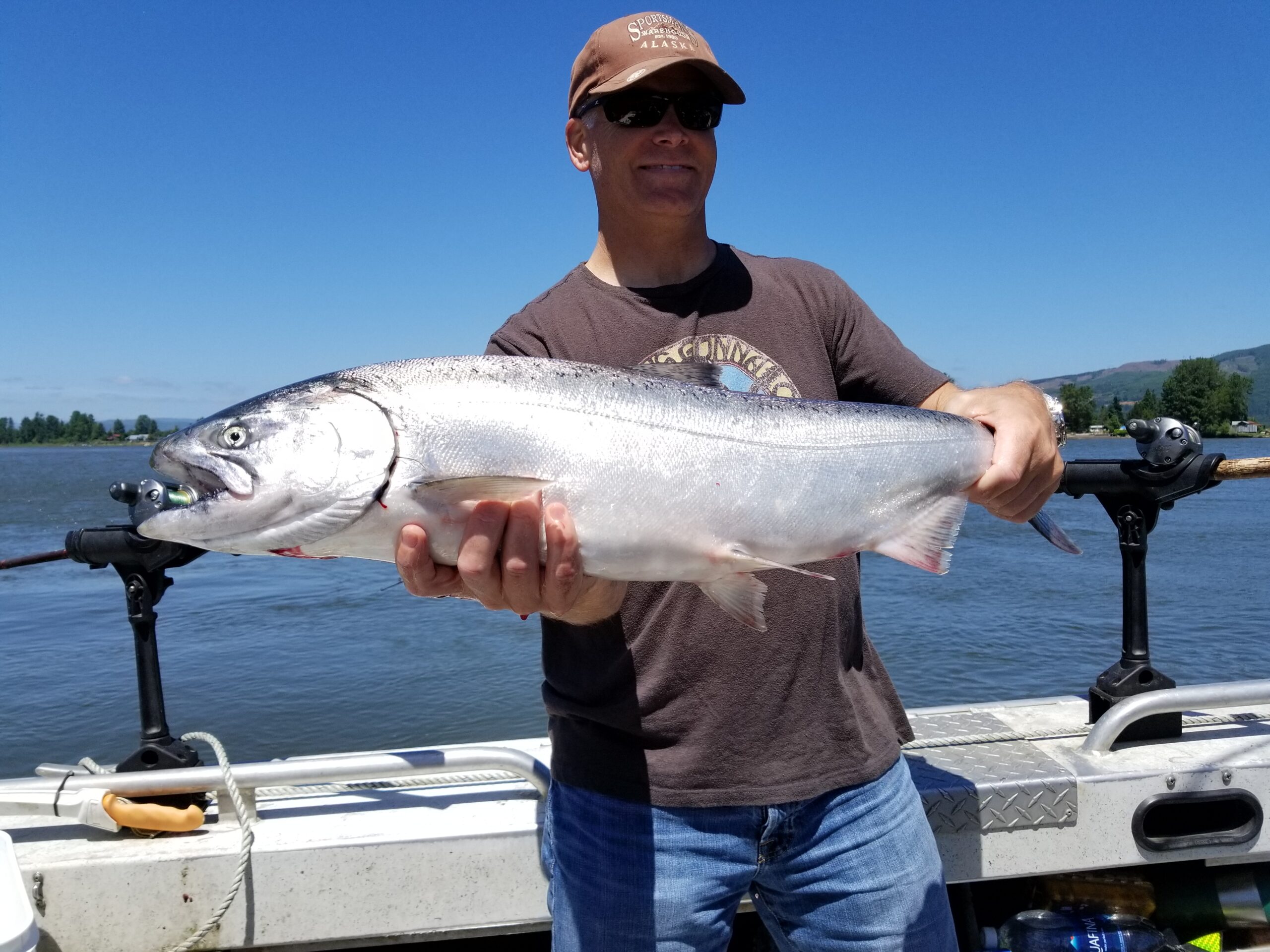 King salmon fishing guide