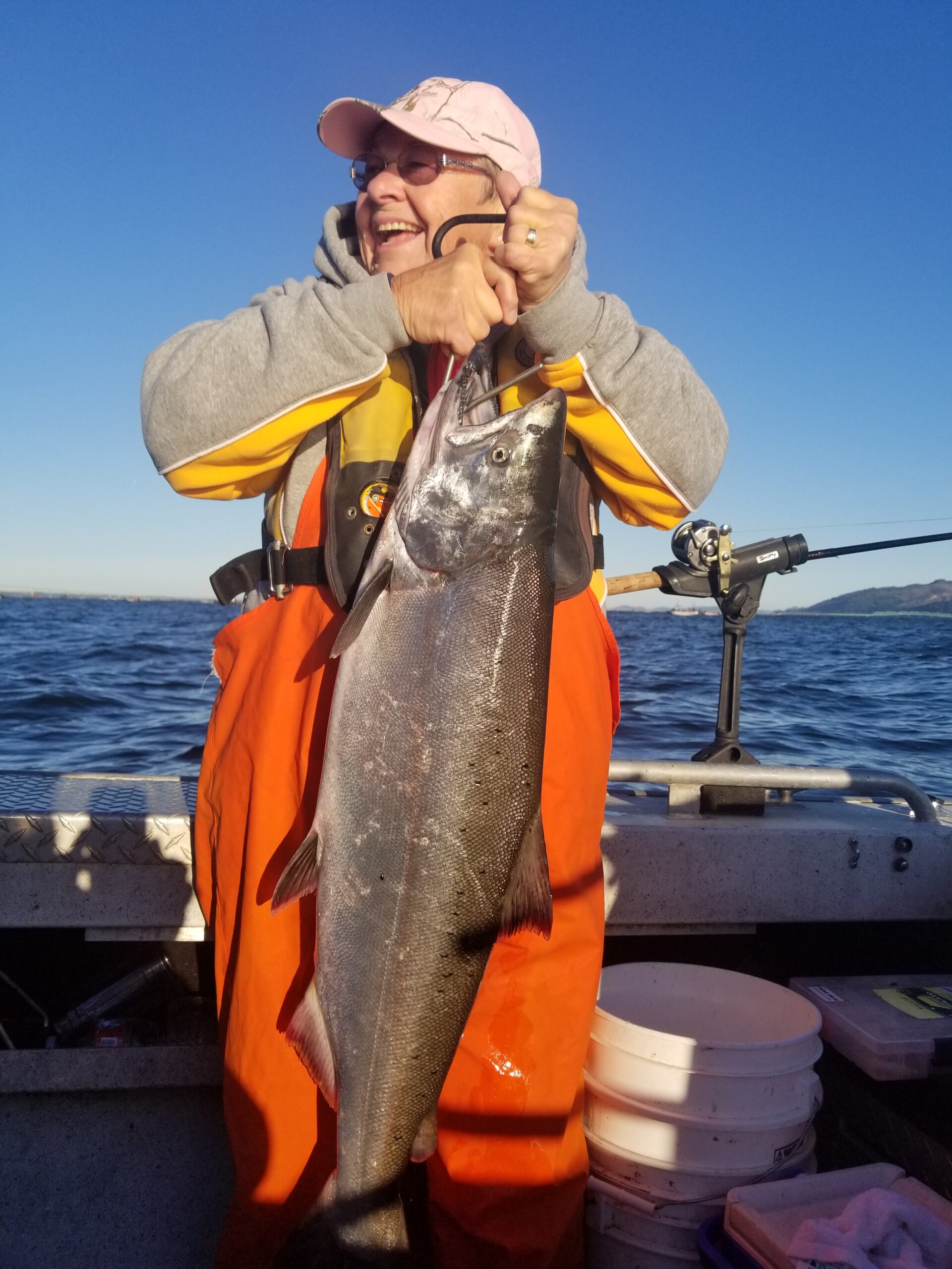 King salmon Oregon coast fishing charter