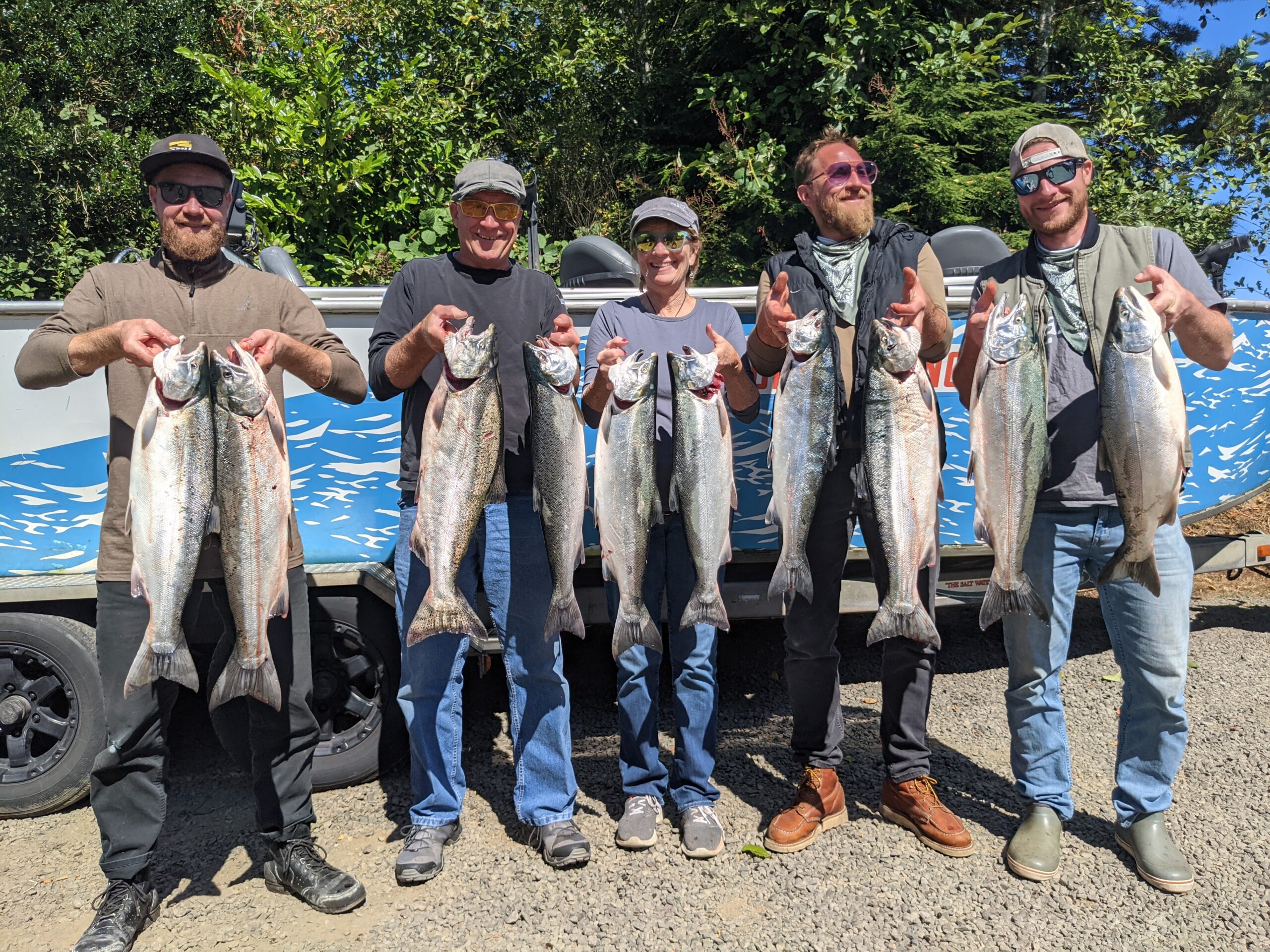 Oregon coast salmon fishing guide
